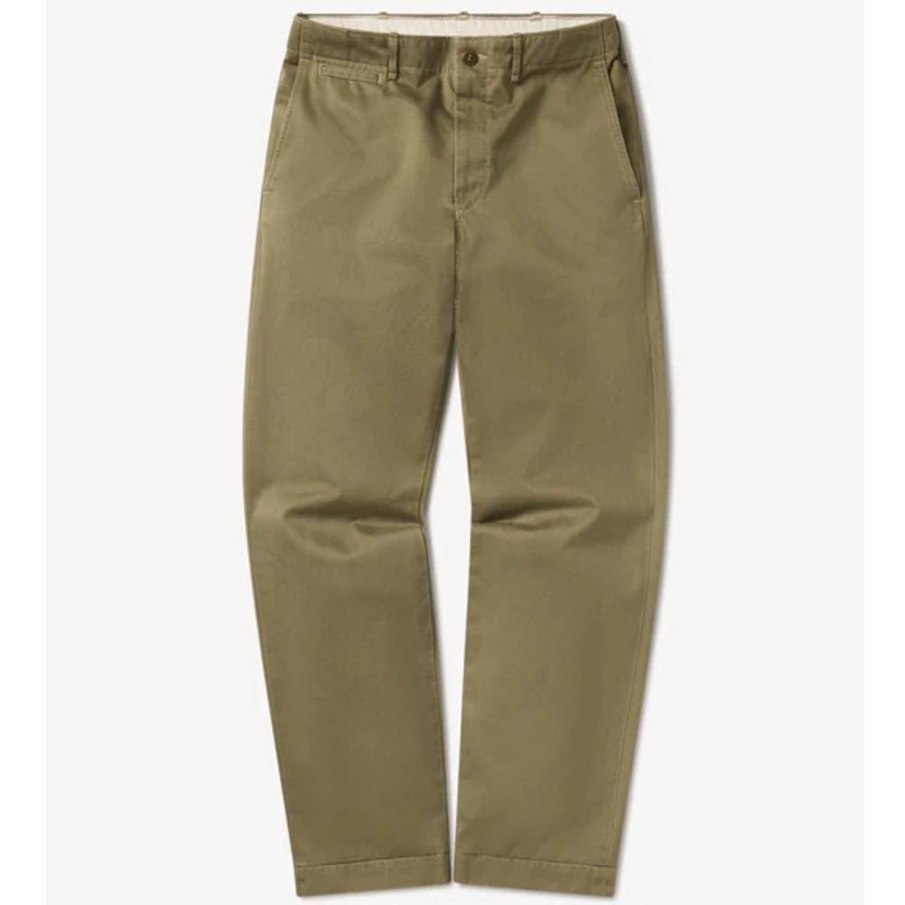 Buck mason olive chinos